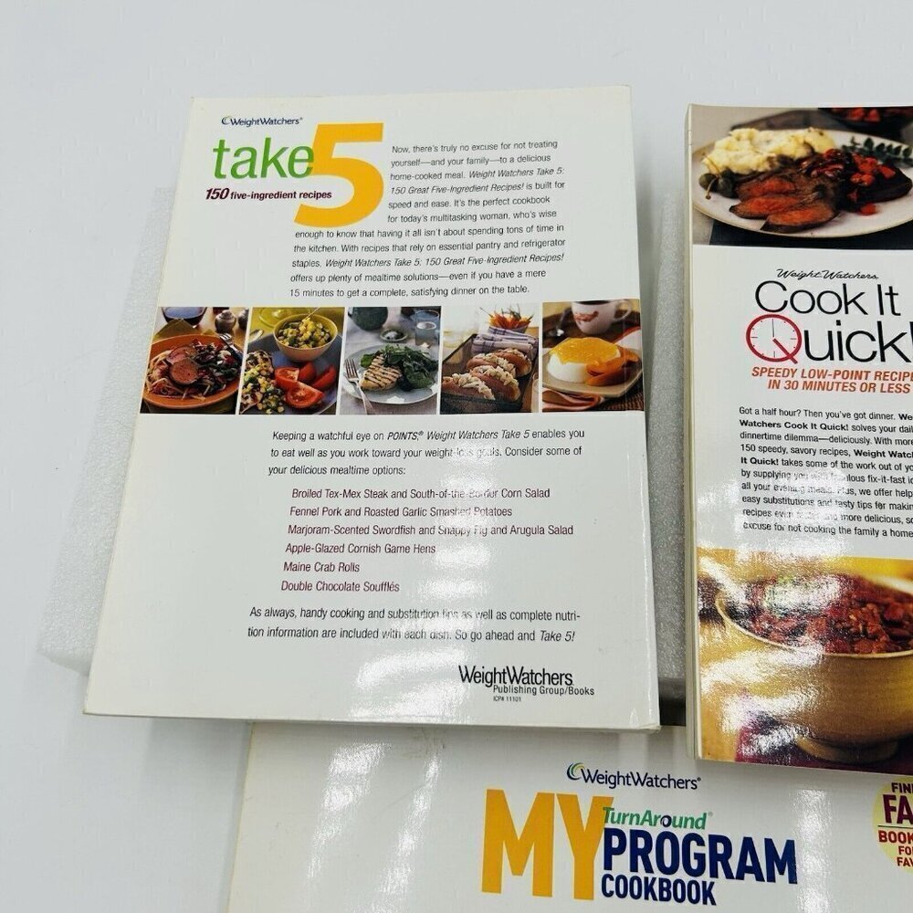 Lot of 3 Weight Watchers Paperback Cookbooks - Picture 7 of 8